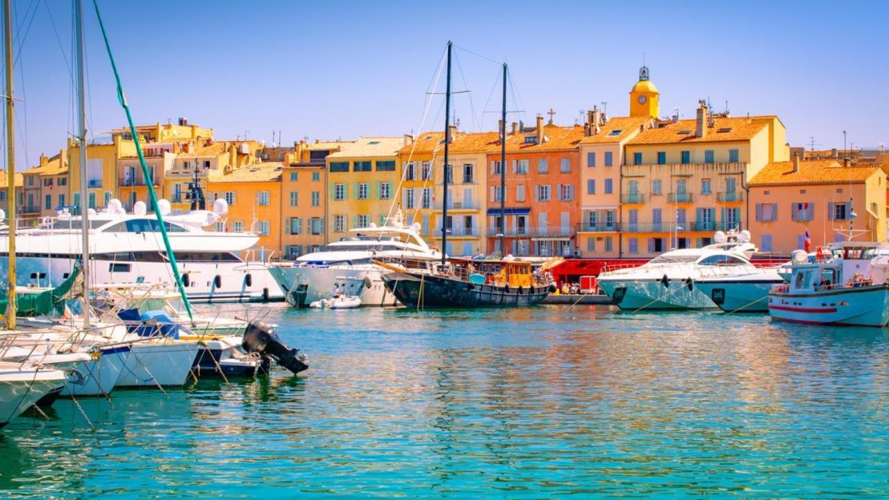 Apartment Les Restanques Roses 1274 Vue Et Golfe De St Tropez- Climatisation - Wifi Grimaud