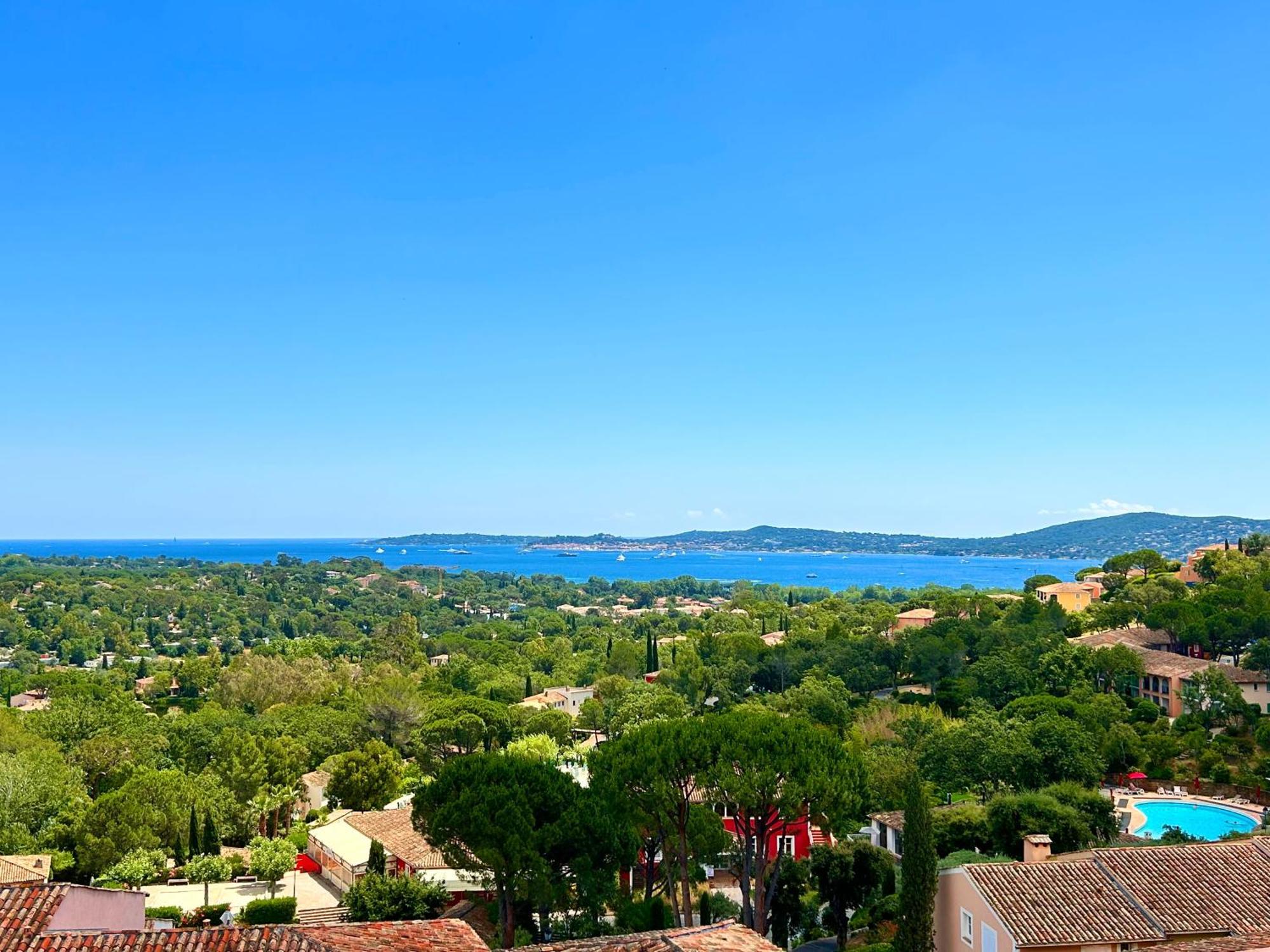 Les Restanques Roses 1274 Vue Et Golfe De St Tropez- Climatisation - Wifi Grimaud